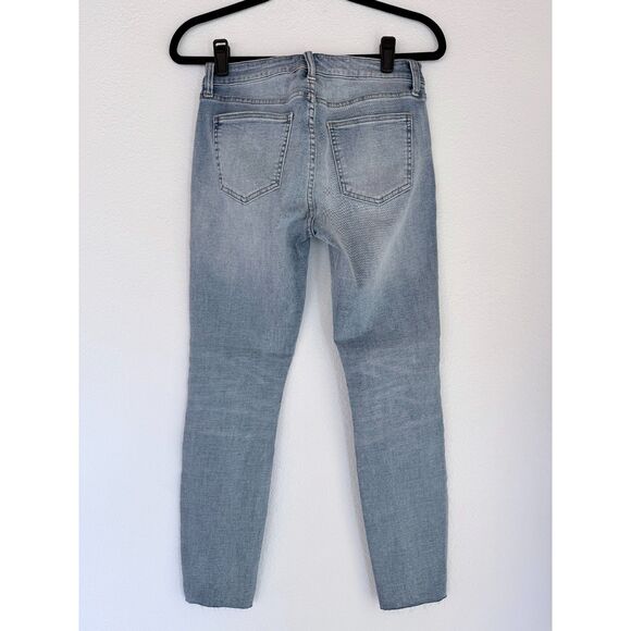 NWT Pistola Arielle Skinny Scissor Cut Hem Jeans in No Pressure Light Wash Sz 28 - Picture 6 of 13